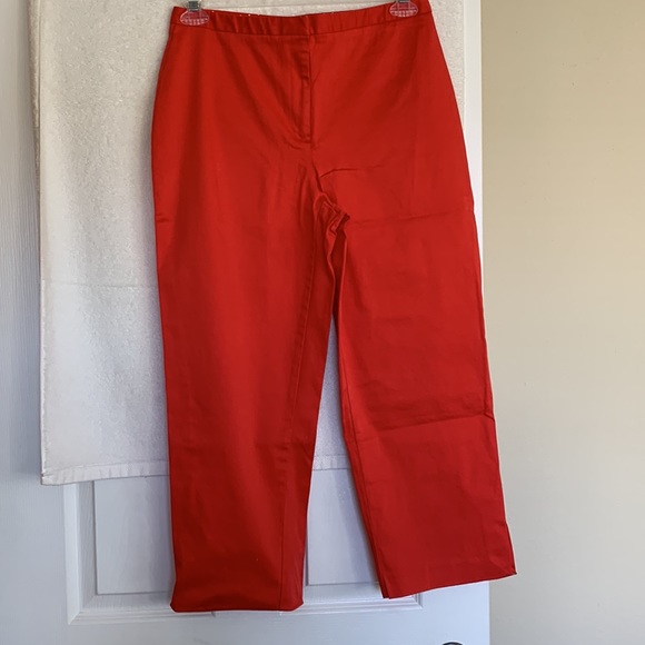 Charter Club Pants - Charter club crop pants. Good stretch good condition. Orange red color
